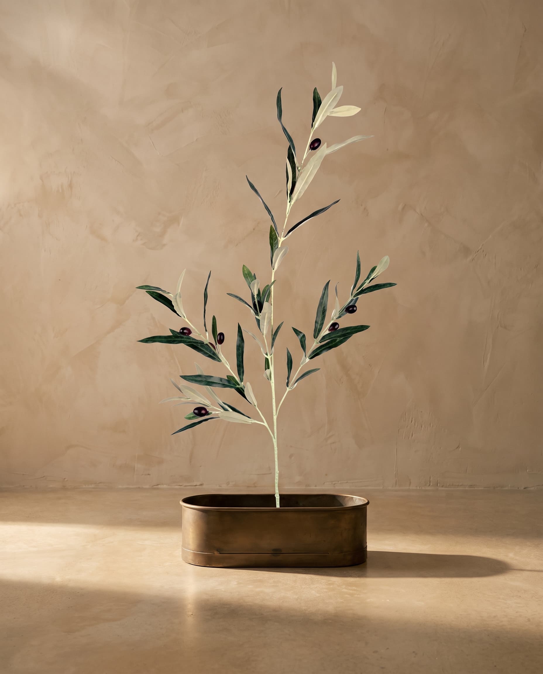 The Olive branch with fruits high ( UV & Fire Protection ) · 1.12m